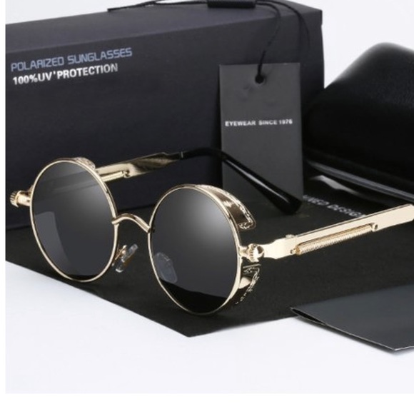 Accessories - New Vintage Polarized Steampunk Retro  sun glasses